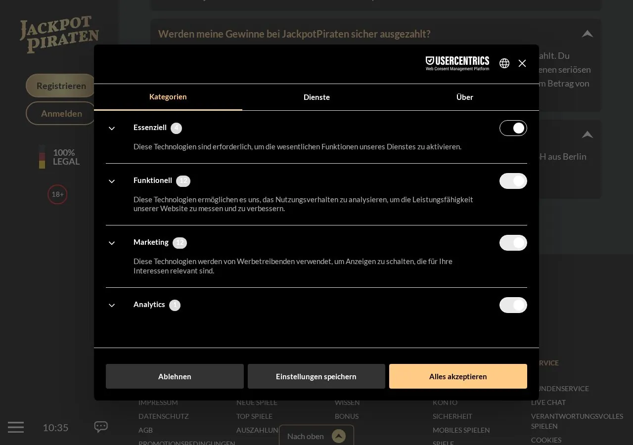 JackpotPiraten: Über den Anbieter